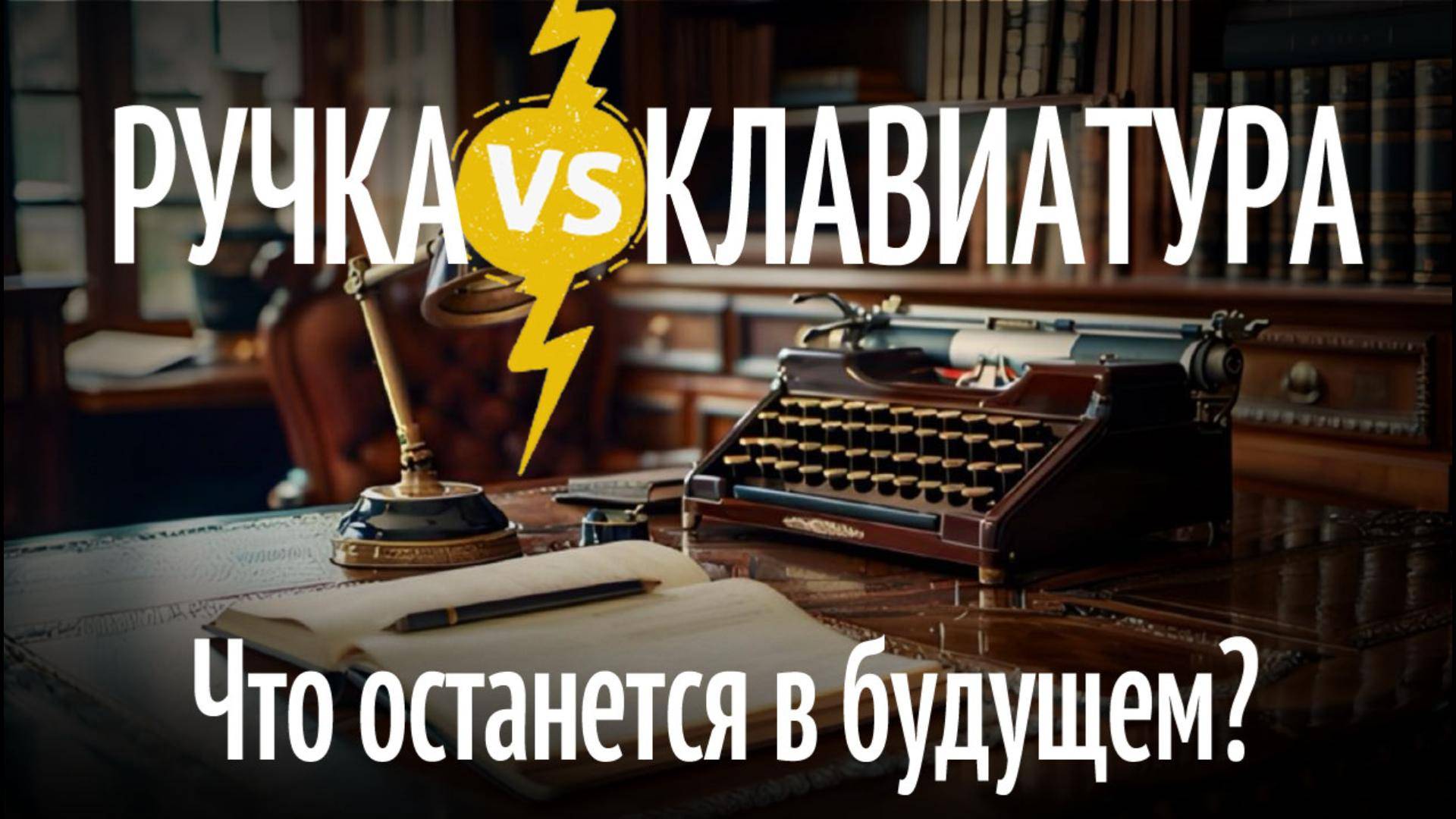 Ручка или клавиатура? Кто победит?