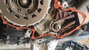 Замена корзины BMW K1200S на ремонтную.