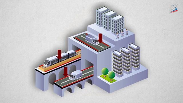 Композиция объектов в архитектурном макете смотреть онлайн
