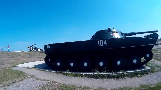 Темрюк. Военная горка. Музей военной техники. смотреть онлайн