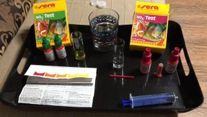 Тест на нитриты, нитраты. NO2, NO3