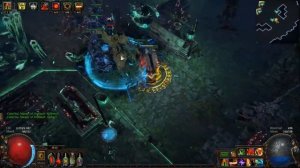 Path of Exile 3.5 Ancestral Warchief Berserker. Syndicate Mastermind fight