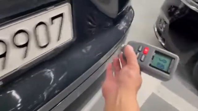 Видео обзор Hyundai Palisade / серый.  Измерение толщины лакокрасочных покрытий