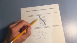 Урок 5. Тема: Формальные описания реальных объектов и процессов.