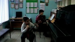 Балалайка - 2 класс. Кузахметов Камиль. Произведения:А.Иванов "Полька";