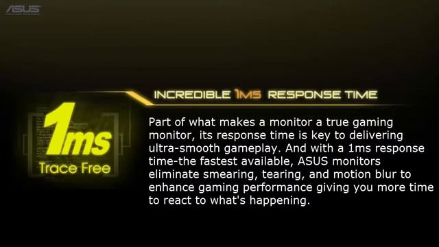 Asus 144Hz Fast Gaming Monitor | About the Gaming Monitors Technology смотреть онлайн