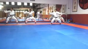 Palestra Fitness Center. Kata Kankusho. Shotokan.