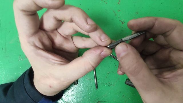 Виды метчиков и их заточка.