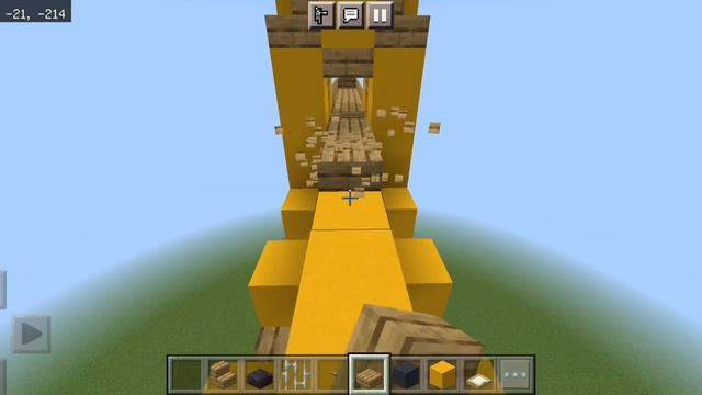 КАК ПОСТРОИТЬ БАШЕННЫЙ КРАН В МАЙНКРАФТ BEDROCK | ПОСТРОЙКИ смотреть онлайн