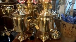 Антикварный салон-магазин "МИР СТАРИНЫ". Самовары
