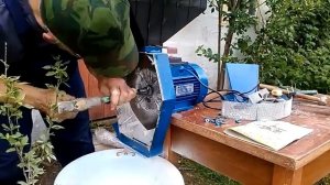 Кормоизмельчитель "Эликор-1".Время остановилось.