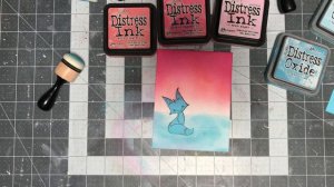 Easy Winter Scene Card with Distress Ink + Oxides | Sweet 'N Sassy Video Hop