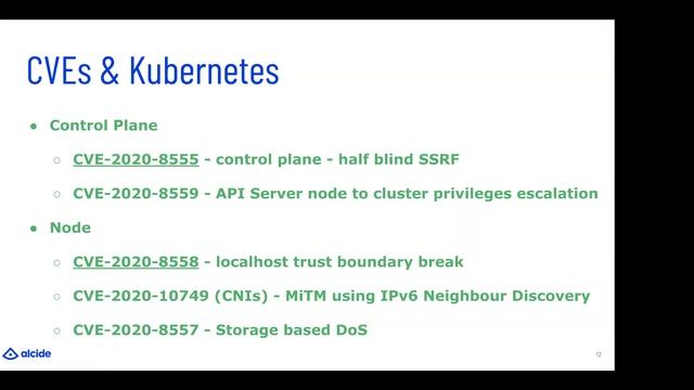 Webinar: Kubernetes Security Anatomy and the Recently Disclosed CVEs смотреть онлайн