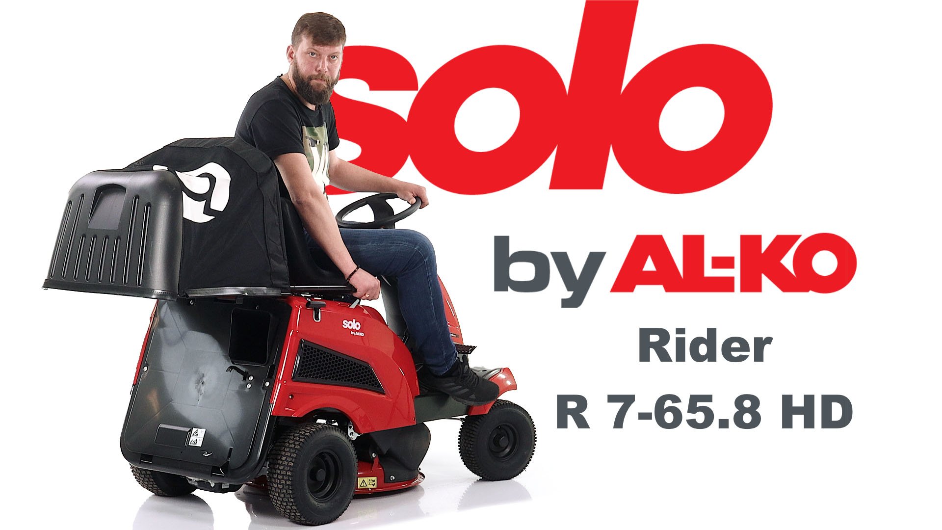 Обзор садового минирайдера Solo by Al-ko Rider R 7-65.8 HD 127487