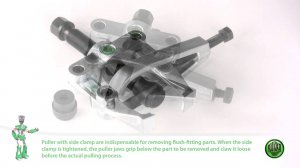 KUKKO 204 V + K 204 02 210 1 Набор универсальных 2 х лапых съёмников с регулируемыми захватами обрат