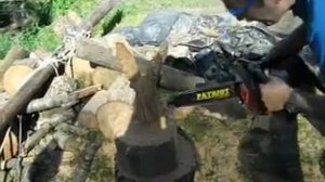 Мастер класс по резьбе бензопилой