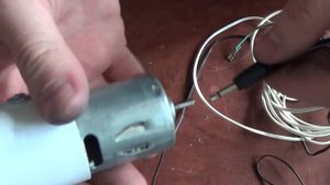 Самодельная мини дрель гравер