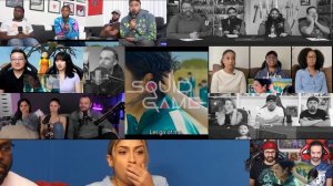 Squid Game 1x1 Reaction Mashup "Red Light Green Light Game"