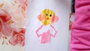 Как нарисовать уточку лалафан ребенку быстро и просто