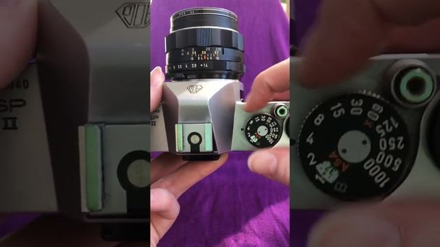 Pentax Spotmatic SP II Camera tour смотреть онлайн