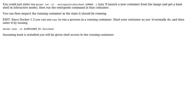 DevOps & SysAdmins: How can I override CMD when running a docker image? (3 Solutions!!) смотреть онлайн