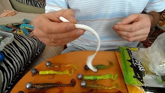 Рабочие силиконовые приманки