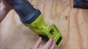 Ryobi P516 18V Cordless Reciprocating Saw Review