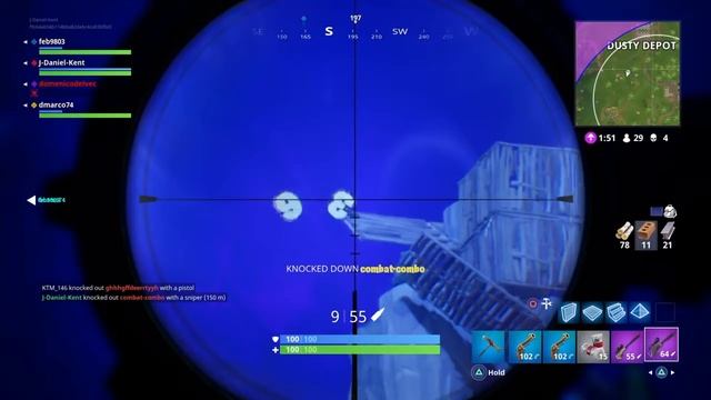 FORTNITE - SNIPER MODE FUN -VICTORY