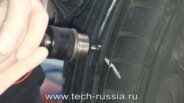 Современные технологии ремонта автомобильных покрышек и камер материалами ТЕСН