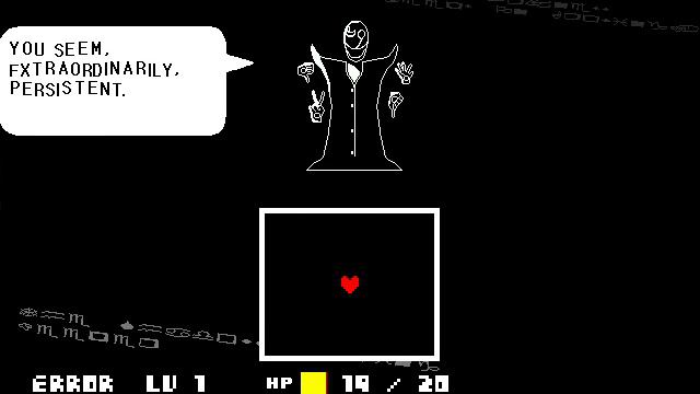 Unitale (Undertale battle maker) - Gaster Fight Version 2 смотреть онлайн