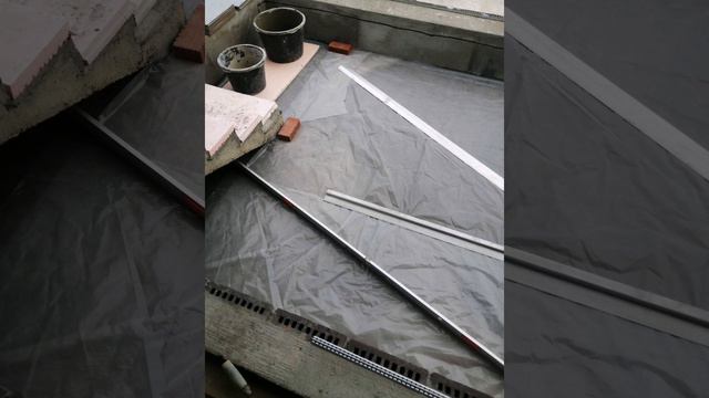 Плоская кровля преображение-облицовка керамогранитом.