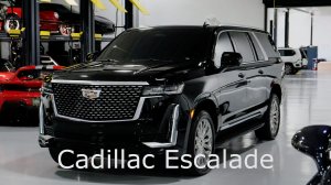 Cadillac Escalade (2022) - звук, детали интерьера и экстерьера