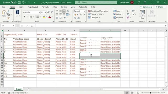 Microsoft Excel Basics: Module 2: Managing Worksheets & Workbook, Lesson 1 смотреть онлайн