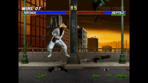 Mortal Kombat Trilogy - Gameplay Raiden MK1