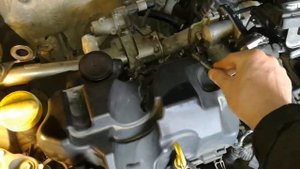 Замена свечей K9K 1.5Dci Рено Лагуна 3
