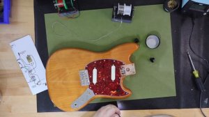 Building a Fender Mustang out of Parts – Parts Stang #guitar #fender #fendermustang