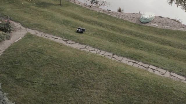 Газонокосилка робот CAIMAN Tech X4 Elite Premium смотреть онлайн