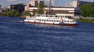 Прогулка на теплоходе // Северная двина // Архангельск