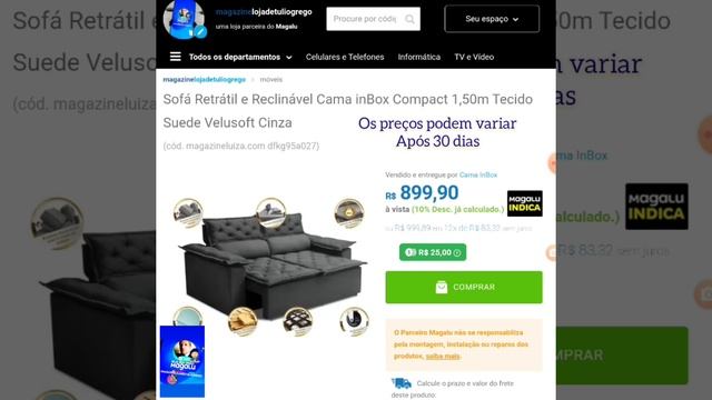 TEM NO MAGALU CONFIRA