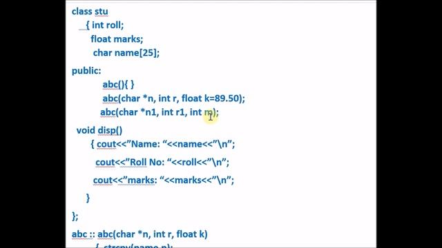 C++: Constructors With Default Arguments And Dynamic Initialization Of Objects By Programming Brain