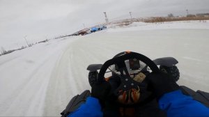 Rotax double engine kart | Crazy kart | Карт с двумя моторами Rotax Max