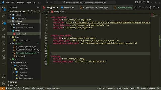 Complete End to End Deep Learning Project With MLFLOW,DVC And Deployment