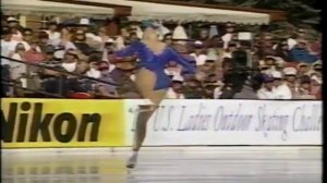 1994 Ladies Outdoor Skating Challenge - Free Skate - Lisa Ervin