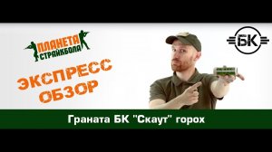 Обзор гранаты БК "Скаут" горох