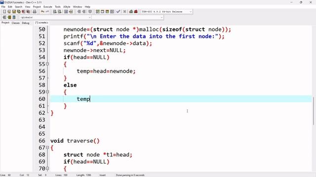 DS-5 | How to insert a node into the singly linked list as a last node?   @vidyanshuvlog6873
