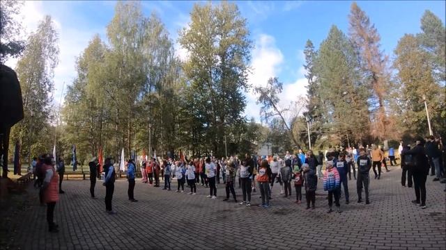 Забег в санатории Дорохово, сентябрь 2018 смотреть онлайн