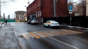 Москва 1606 Лефортовский переулок, Бауманская улица зима день
