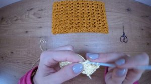 Point crochet effet 3D magnifique