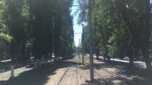 Трамвайный маршрут N9 г. Саратов (1-й Просяной проезд-Мирный переулок)