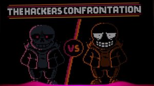Wiki Sans VS Vhs Sans - The Hackers Confrontation